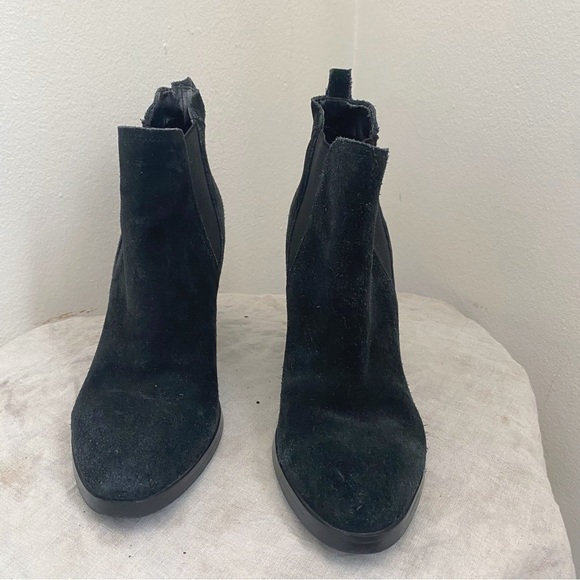 Marc Fisher • Saint Sueded Chelsea Boot in Black - Picture 5 of 11